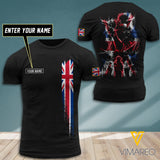 Customized British Soldier 3D Printed Combat Shirt EZT300621