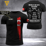 Customized Canadian Soldier 3D Printed Combat Shirt EZQ250621