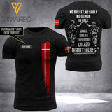 Customized Denmark Soldier 3D Printed Combat Shirt EZQ240621