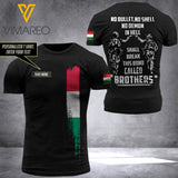 Customized Hungary Soldier 3D Printed Combat Shirt EZQ250621