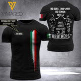 Customized Italian Soldier 3D Printed Combat Shirt EZQ250621