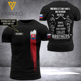 Customized Slovakia Soldier 3D Printed Combat Shirt EZQ250621
