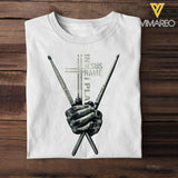 Drummer In Jesus Name I Play Tshirt 090322
