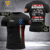 PHN PERSONALIZED ft leonard wood TSHIRT 3D PRINTED APR-LN15