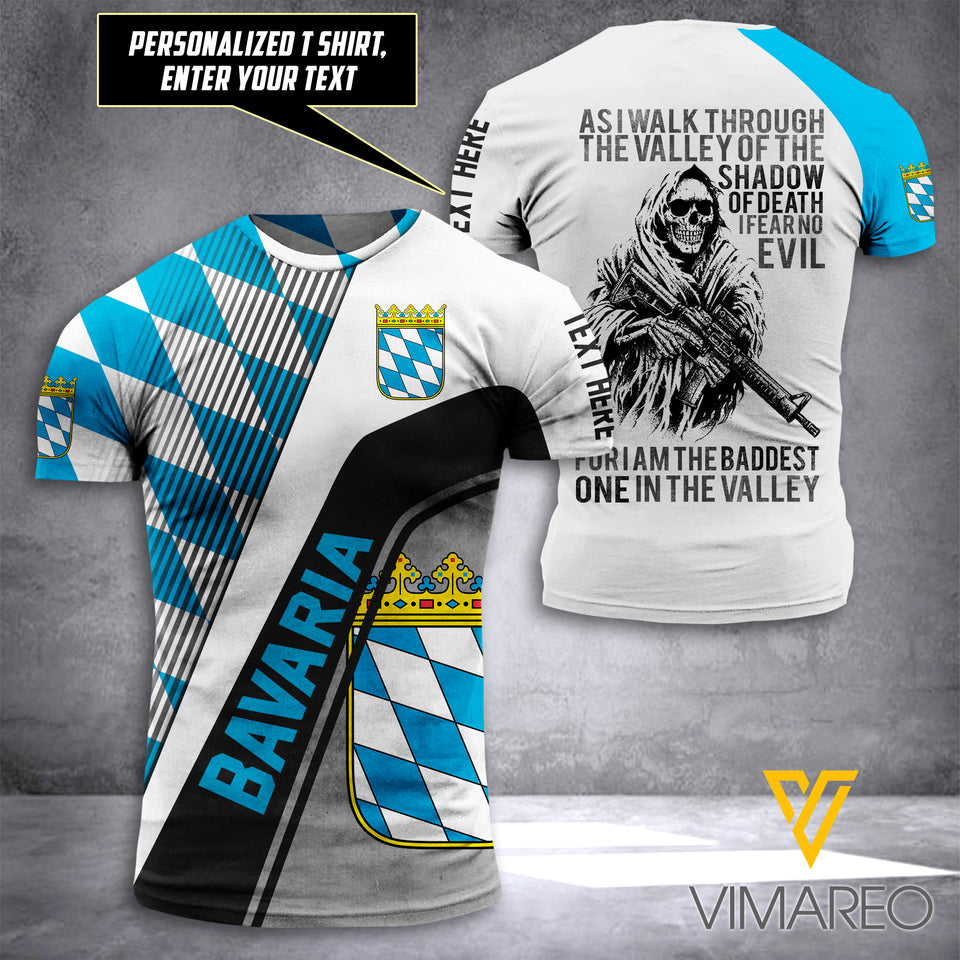 Customized Bavaria Soldier 3D Printed Shirt EQ064