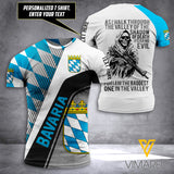 Customized Bavaria Soldier 3D Printed Shirt EQ064