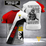 Customized Berlin Soldier 3D Printed Shirt EQ064