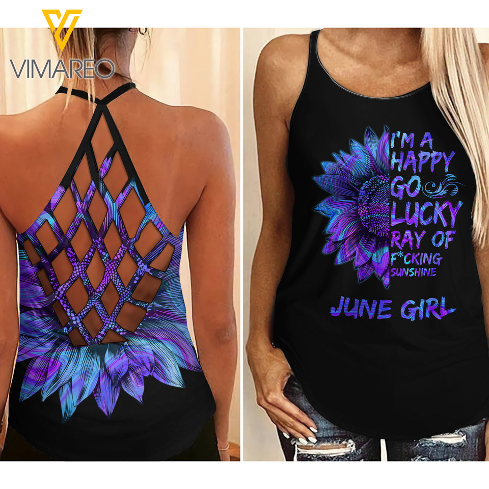 June Girl lucky Criss-Cross Open Back Camisole Tank Top 2 style ZT1403