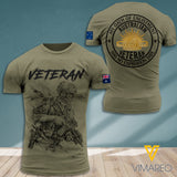 Australian Soldier 3D Printed Combat Shirt EZQ240721