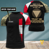 Customized Austrian Soldier 3D Printed Combat Shirt EZLN0607