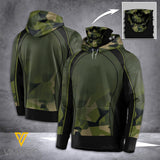 Swedish army Mask Hoodie 3d printed dh