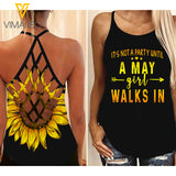 May Criss-Cross Open Back Camisole Tank Top Vm1203 2