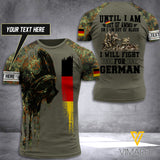 Customized German Soldier 3D Printed Combat Shirt EZHQ060521