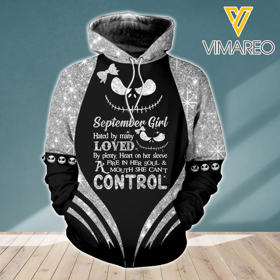 SEPTEMBER GIRL HOODIE 3D PRINTED SEP-HQ06