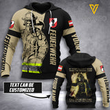PERSONALIZED AUSTRIAN FEUERWEHR HOODIE 3D PRINTED AUG-HQ19