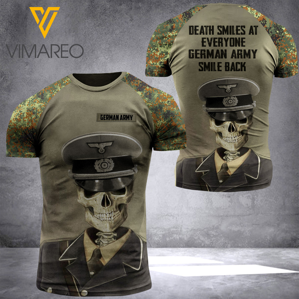 GERMAN ARMY CAMO TSHIRT PRINTED JUE-HQ17