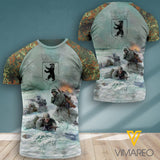 Berlin Soldier CAMO TSHIRT 3D PRINTED