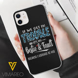TROUBLE PHONECASE PRINTED JUE-DT24
