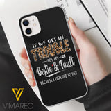 TROUBLE PHONECASE PRINTED JUE-DT24