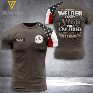WELDER TSHIRT 3D PRINTED MAR-DT26