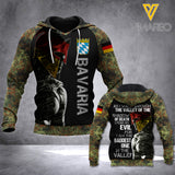 BAVARIA SPARTAN HOODIE 3D PRINTED JUE-QH30