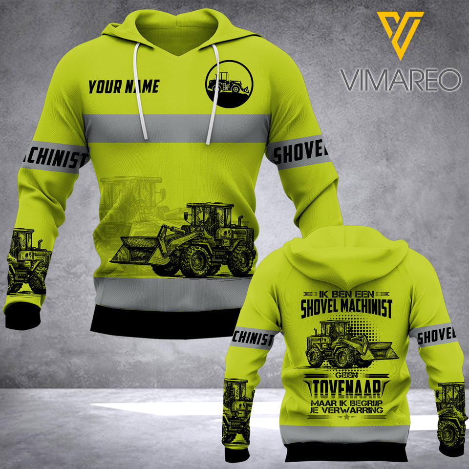 SAFETY HOODIE NETHERLAND SHOVEL MACHINIST