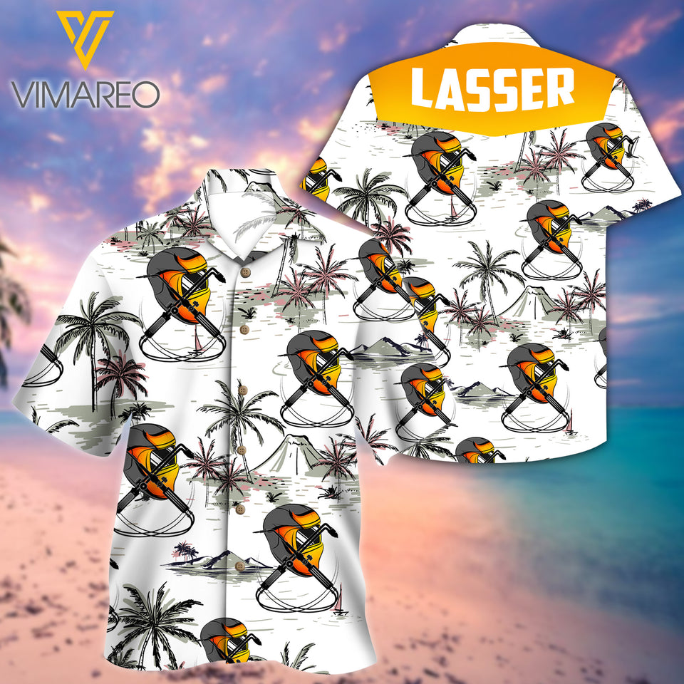 Lasser 3D Printed Mens Shirt JUL-LN12