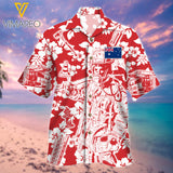 Australian Firefighter 3D Printed Mens Shirt JUL-LN13