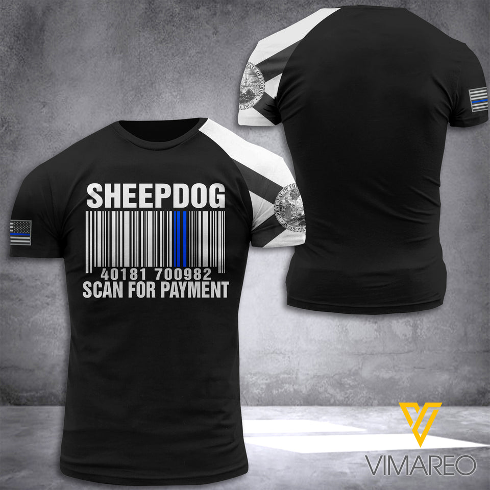 Florida Sheep Dog TSHIRT PRINTED MAY-DT11
