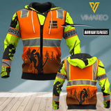 PERSONALIZED ARBORIST HOODIE 3D PRINTED JUL-DT07
