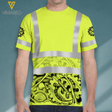 MECHANIC SAFETY TSHIRT 3D PRINTED AUG-NL17