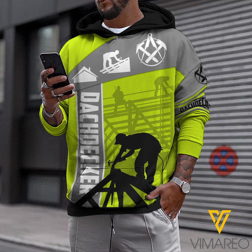 GERMAN DACHDECKER HOODIE 3D PRINTED OCT-DT05
