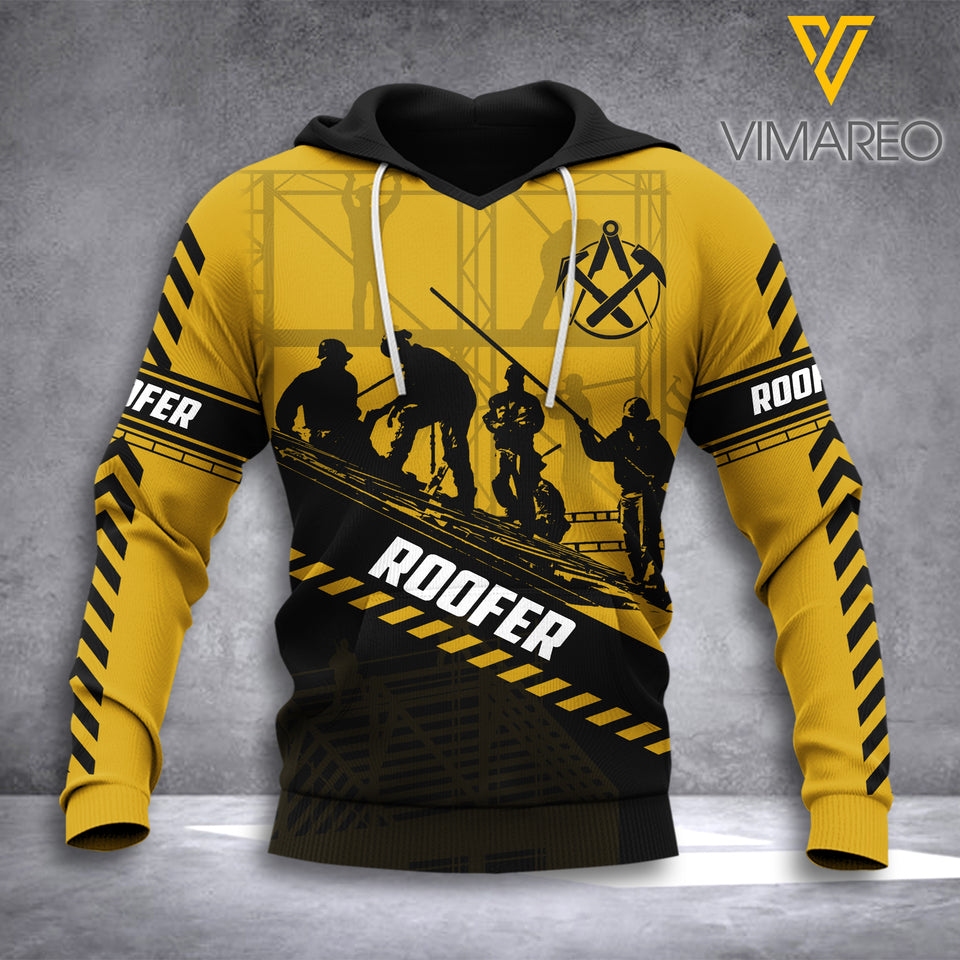 ROOFER HOODIE 3D PRINTED SEP-DT30