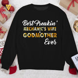 BEST MECHANIC WIFE KNITTING WOOL SWEATER QTHC2912