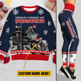 PERSONALIZED TAKEN BY A SMOKIN' HOT IRONWORKER WOOL SWEATER + LEGGING DEC-DT01