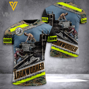 MH IRONWORKER TSHIRT 3D PRINTED FEB-DT25