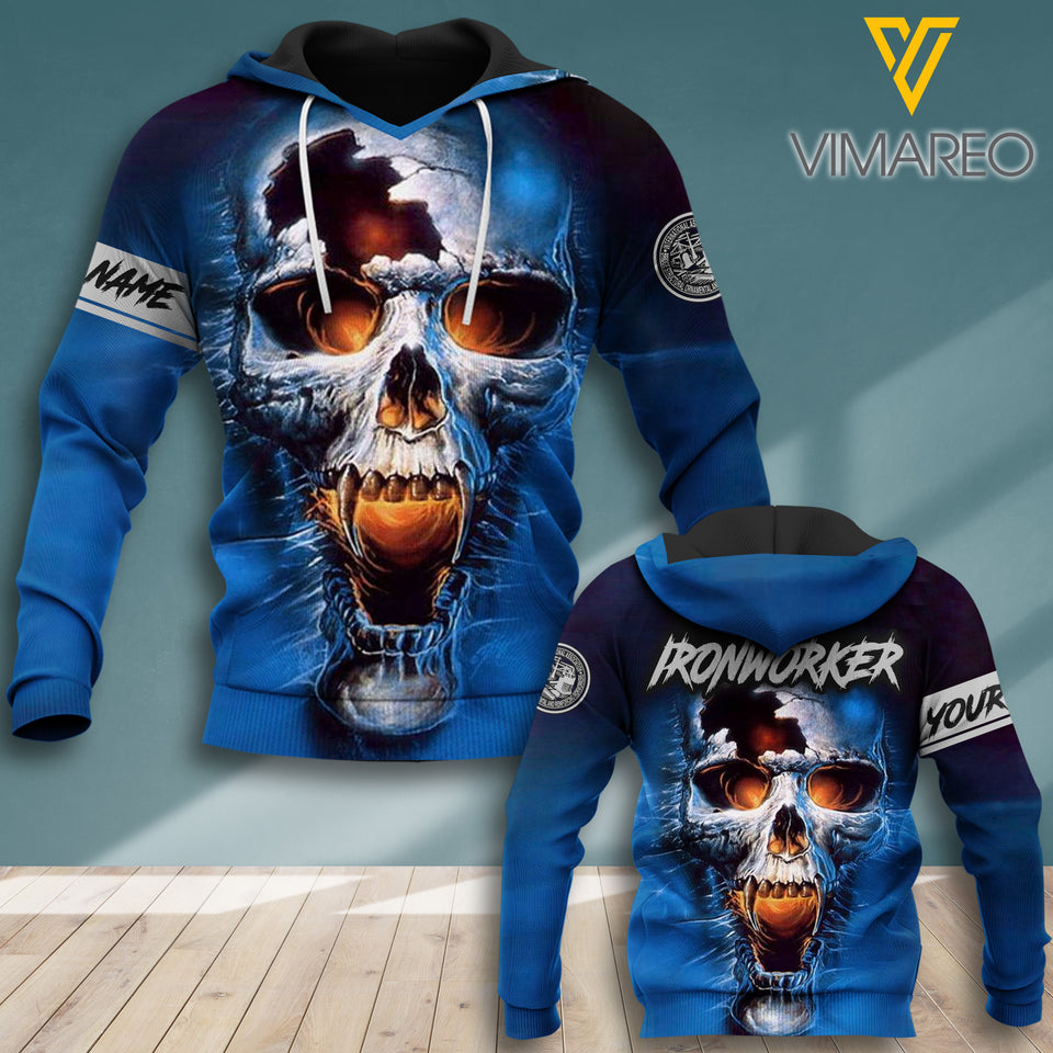 PERSONALIZED IRONWORKER HOODIE 3D PRINTED SEP-DT28