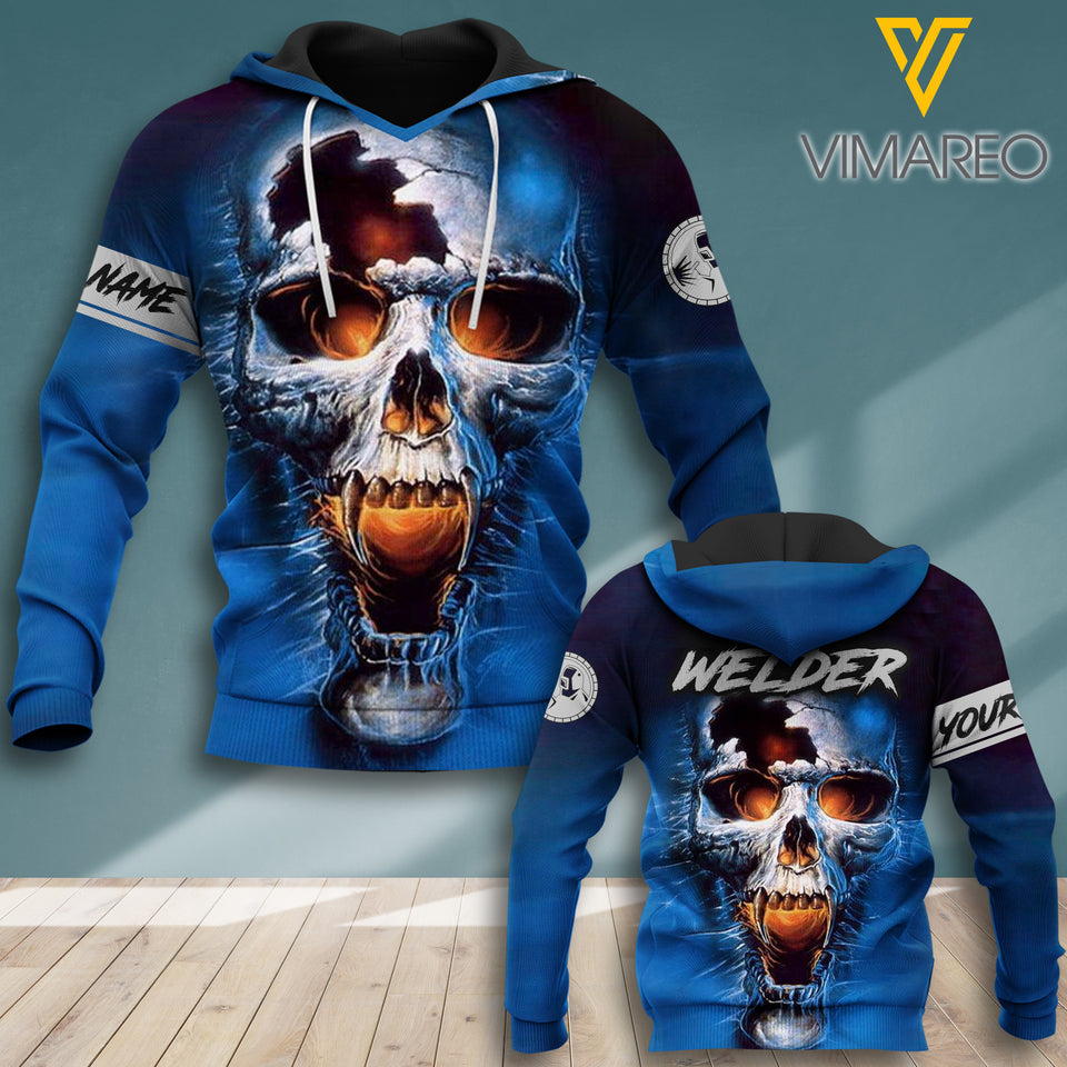 PERSONALIZED WELDER HOODIE 3D PRINTED SEP-DT28