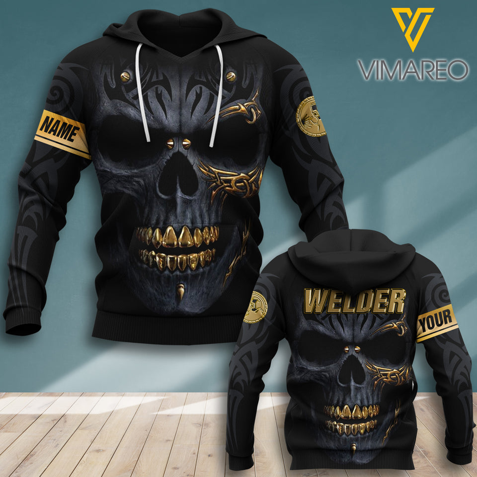 PERSONALIZED WELDER HOODIE 3D PRINTED SEP-DT28