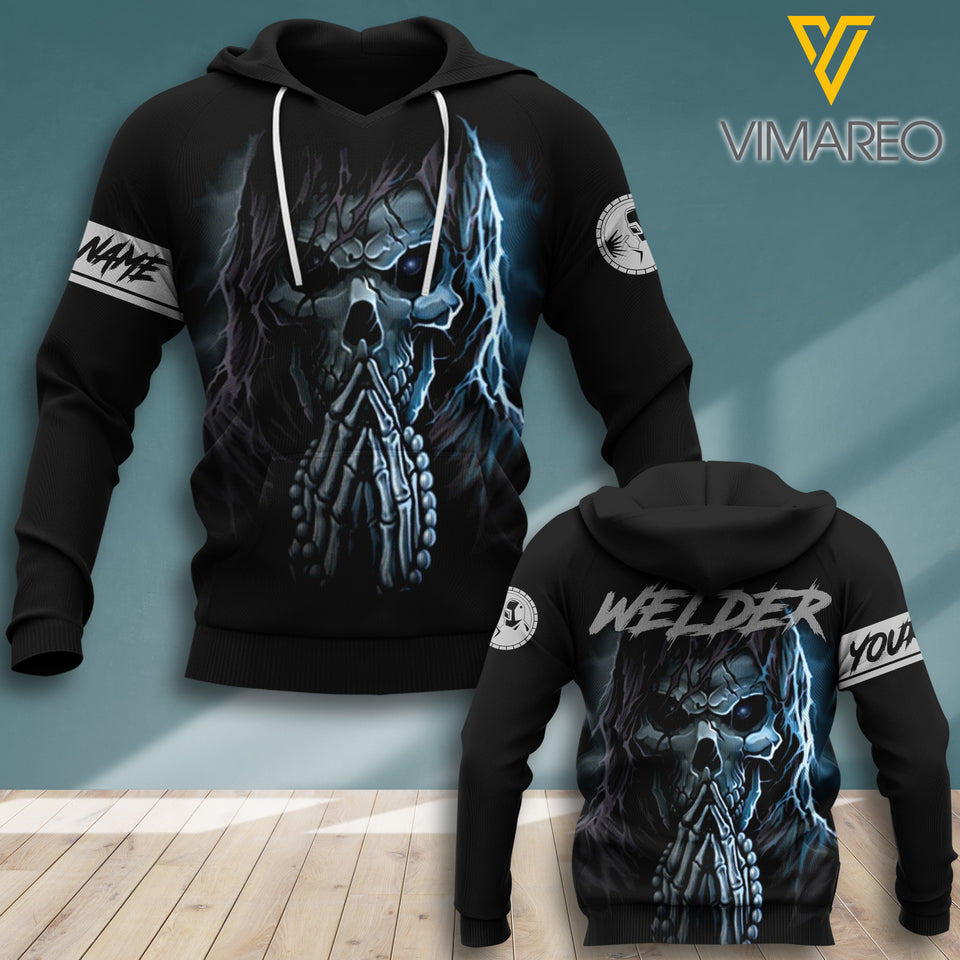PERSONALIZED WELDER HOODIE 3D PRINTED SEP-DT28