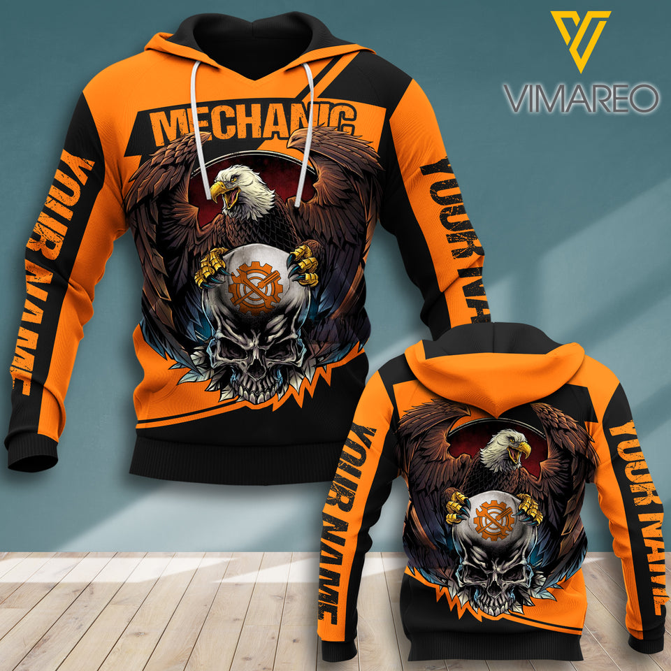 PERSONALIZED MECHANIC HOODIE 3D PRINTED SEP-DT28