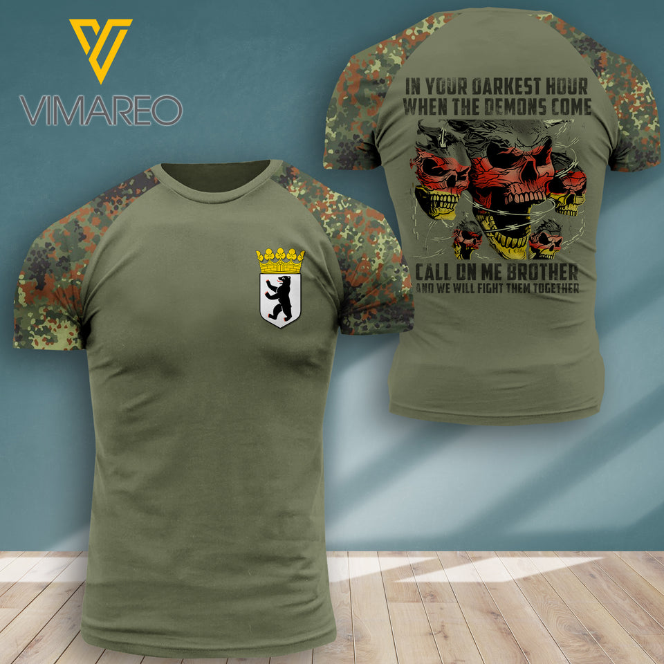 BERLIN VETERAN CAMO TSHIRT