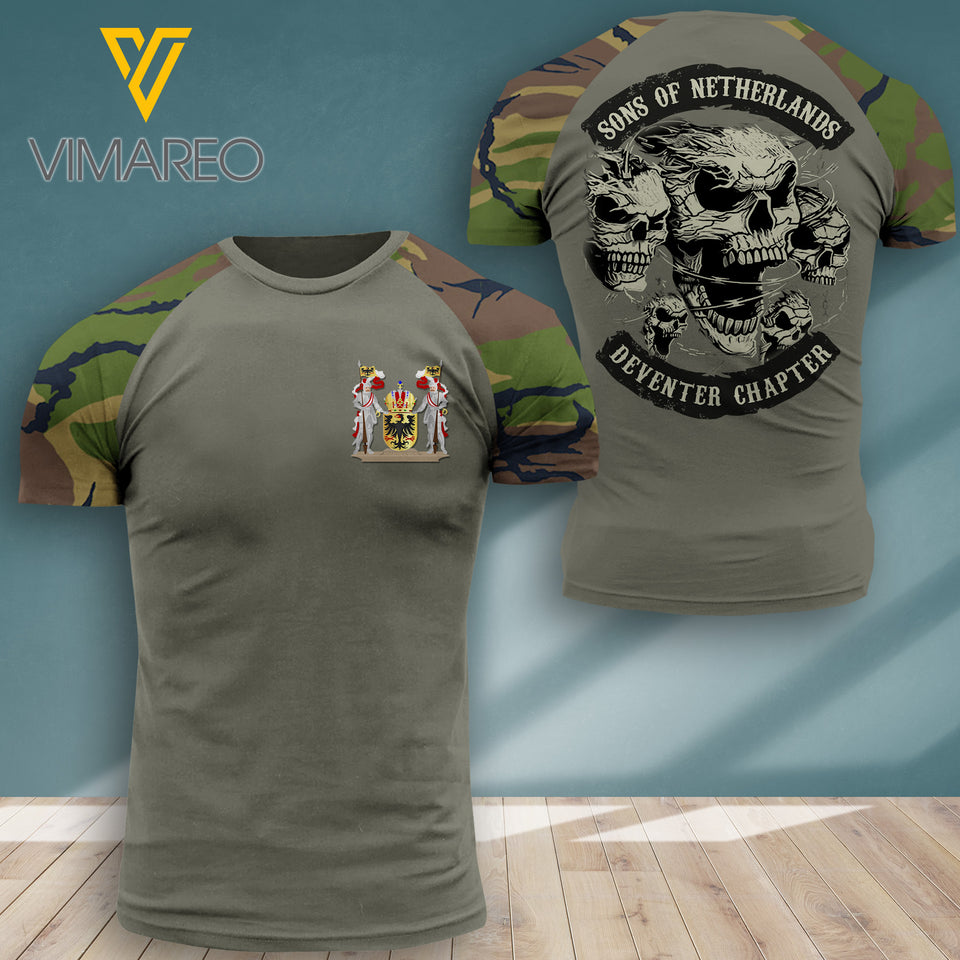 DEVENTER NETHERLANDS VETERAN CAMO TSHIRT