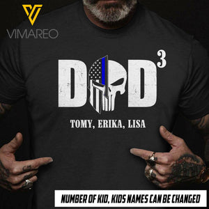 PERSONALIZED POLICE TSHIRT PRINTED APR-DT20