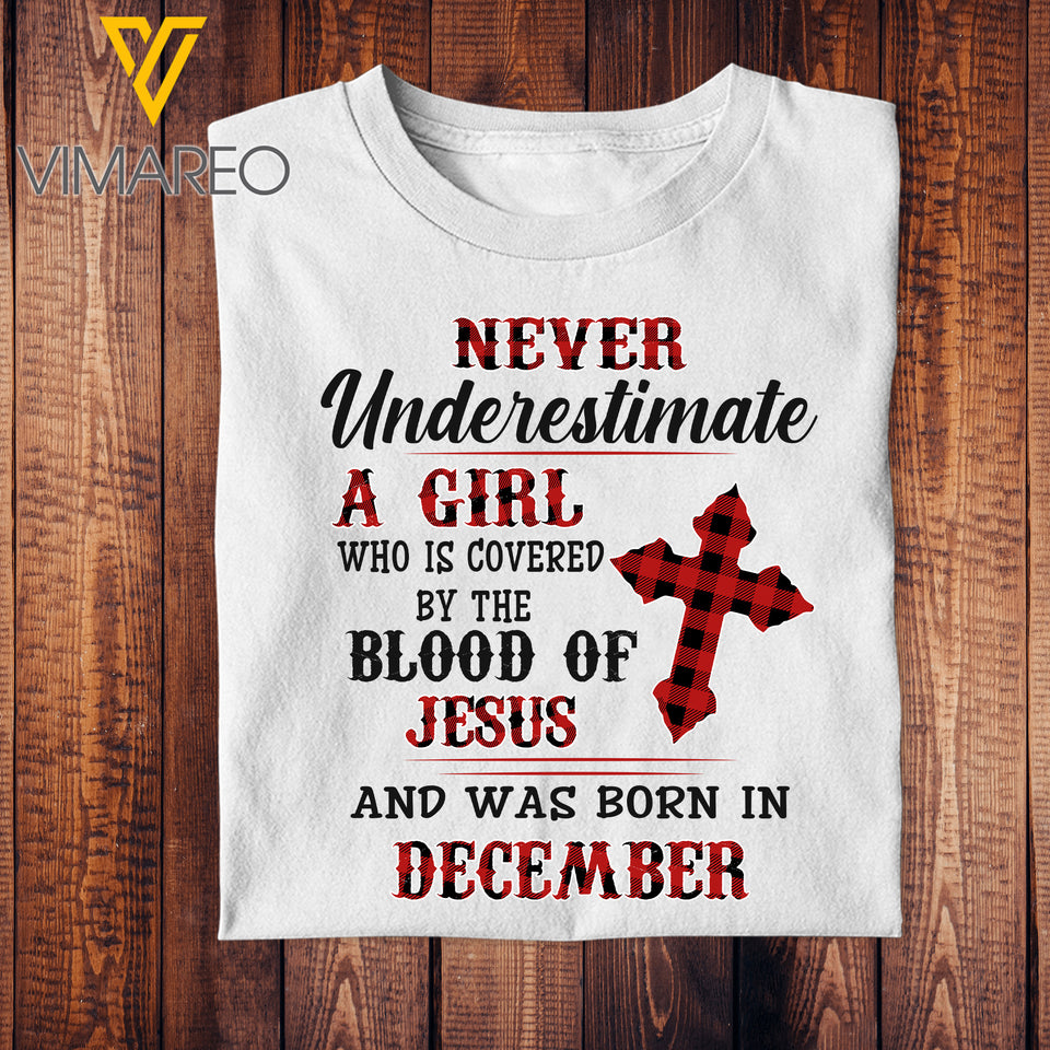 DECEMBER GIRL COMBO 3 FOR 1 FREE TSHIRT 3D PRINTED AUG-DT19