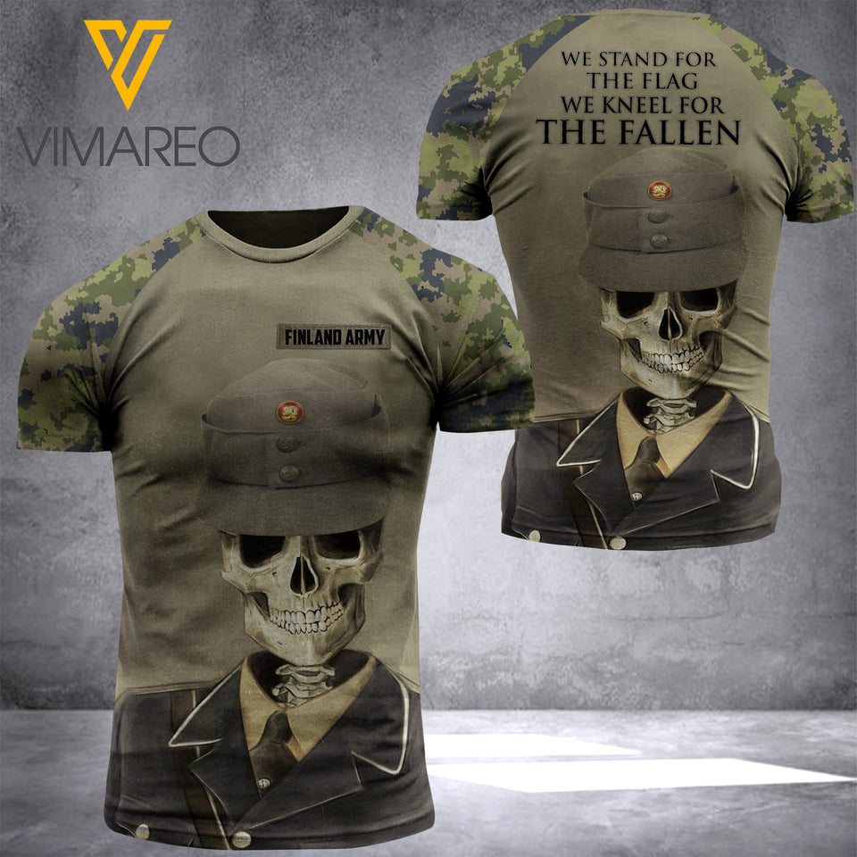 Finland ARMY CAMO TSHIRT PRINTED JUE-LN17