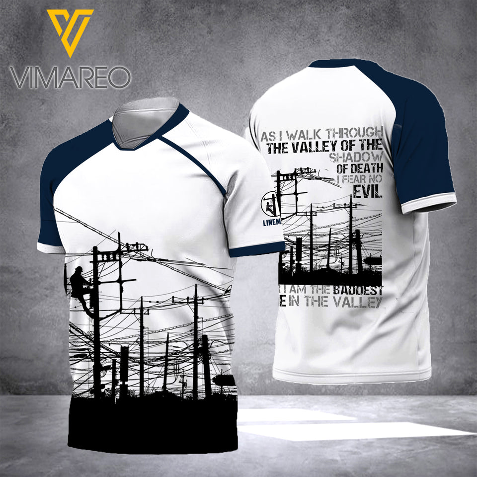LINEMAN TSHIRT PRINTED JUE-LN14
