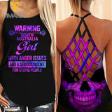 South Australia Girl Criss-Cross Open Back Camisole Tank Top Legging MAR-DT19 AU