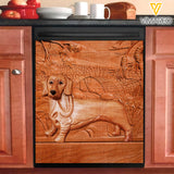 Dachshund Dog Kitchen Dishwasher Cover OCT-QH07