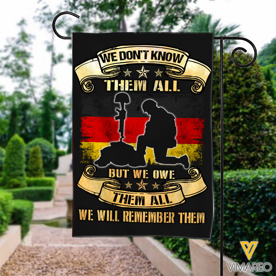German Veterans Family Garden Flag SEP-MQ29